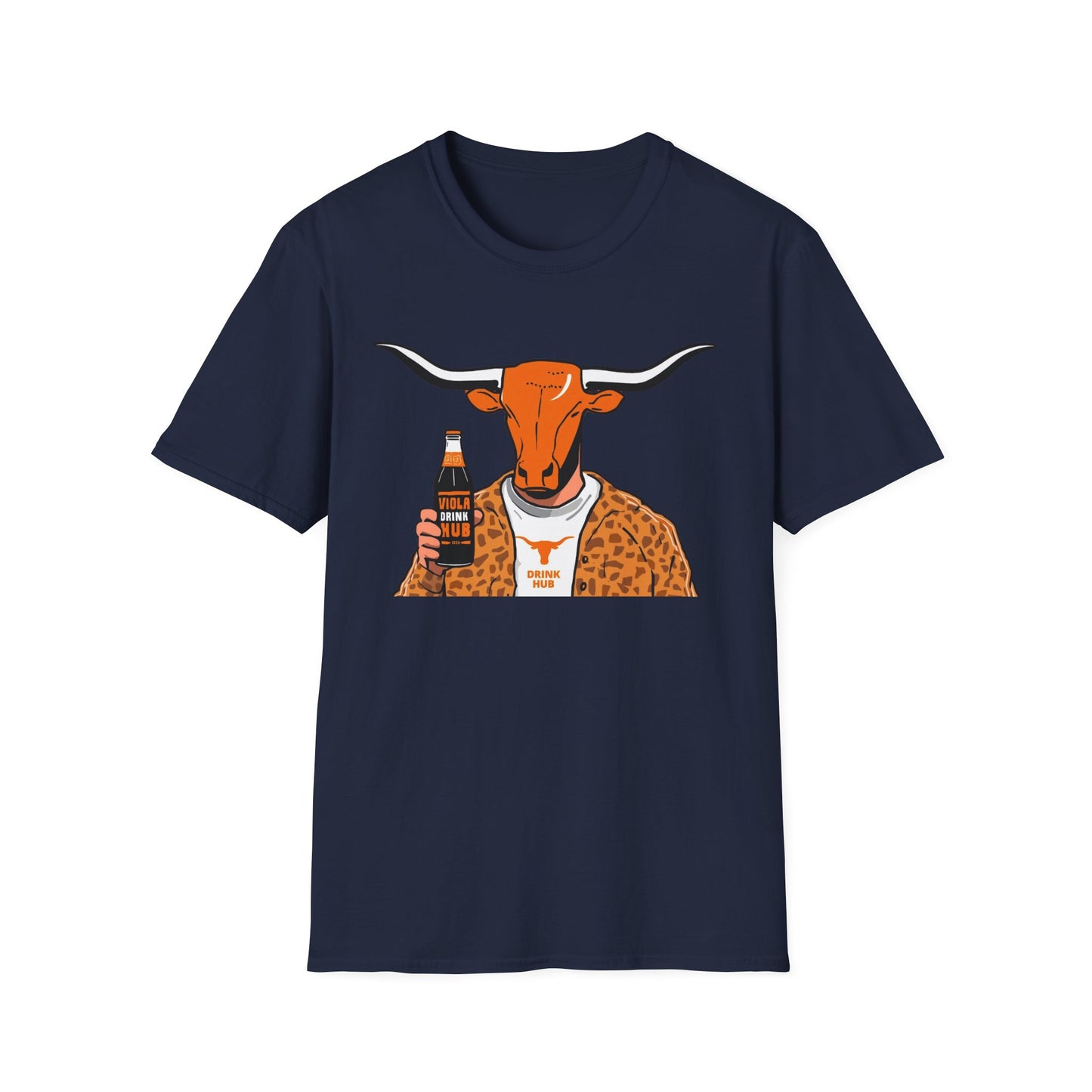 Vintage Longhorn Cowboy T-Shirt | Fun Casual Wear, Gift for Cow Lovers, Texas Pride, Western Style, Music Festivals, Barbecue Parties