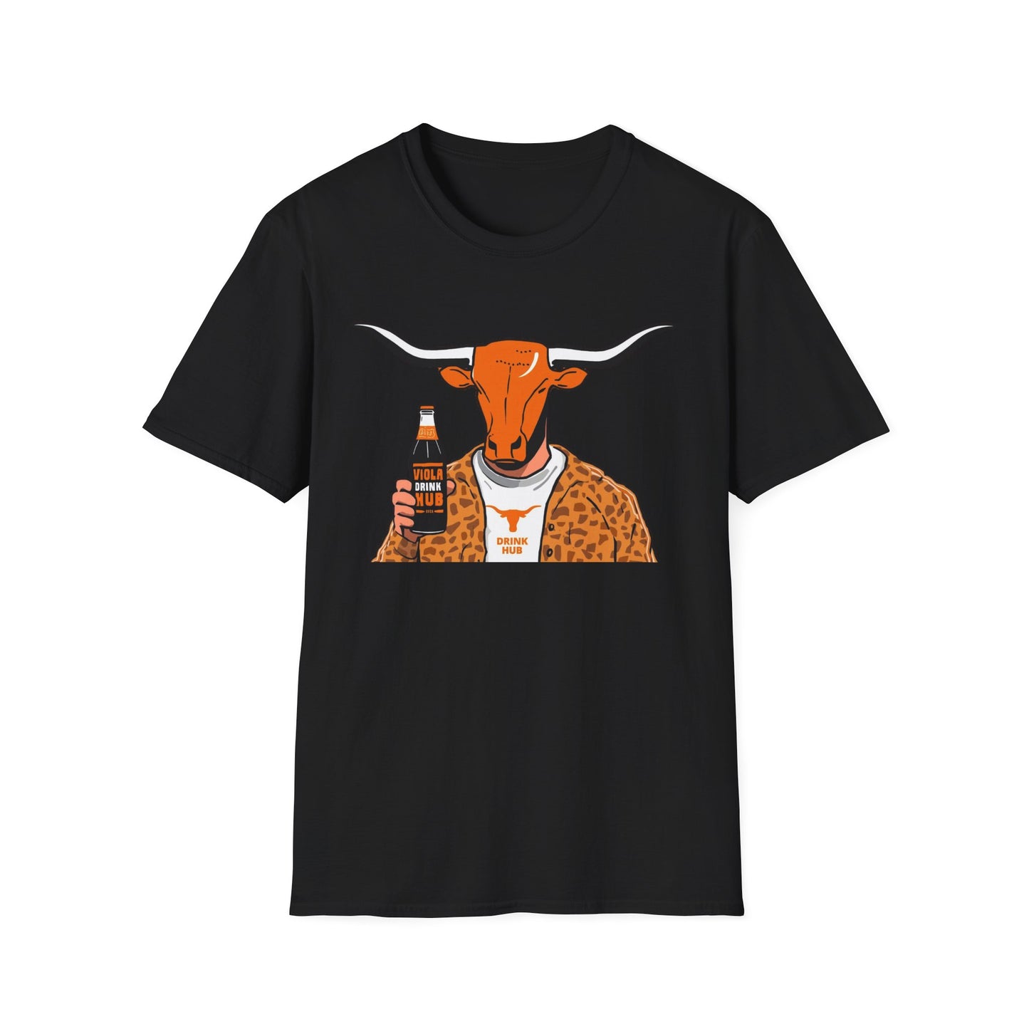 Vintage Longhorn Cowboy T-Shirt | Fun Casual Wear, Gift for Cow Lovers, Texas Pride, Western Style, Music Festivals, Barbecue Parties