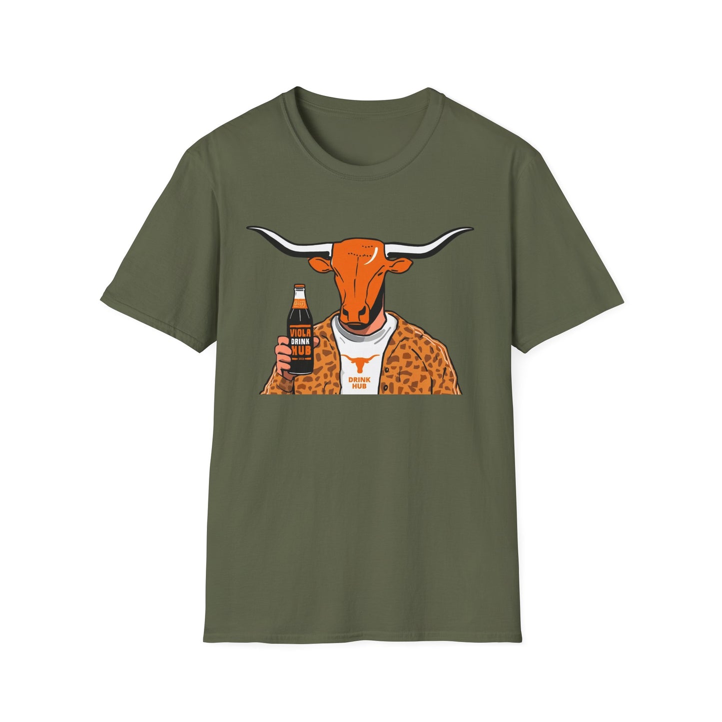 Vintage Longhorn Cowboy T-Shirt | Fun Casual Wear, Gift for Cow Lovers, Texas Pride, Western Style, Music Festivals, Barbecue Parties