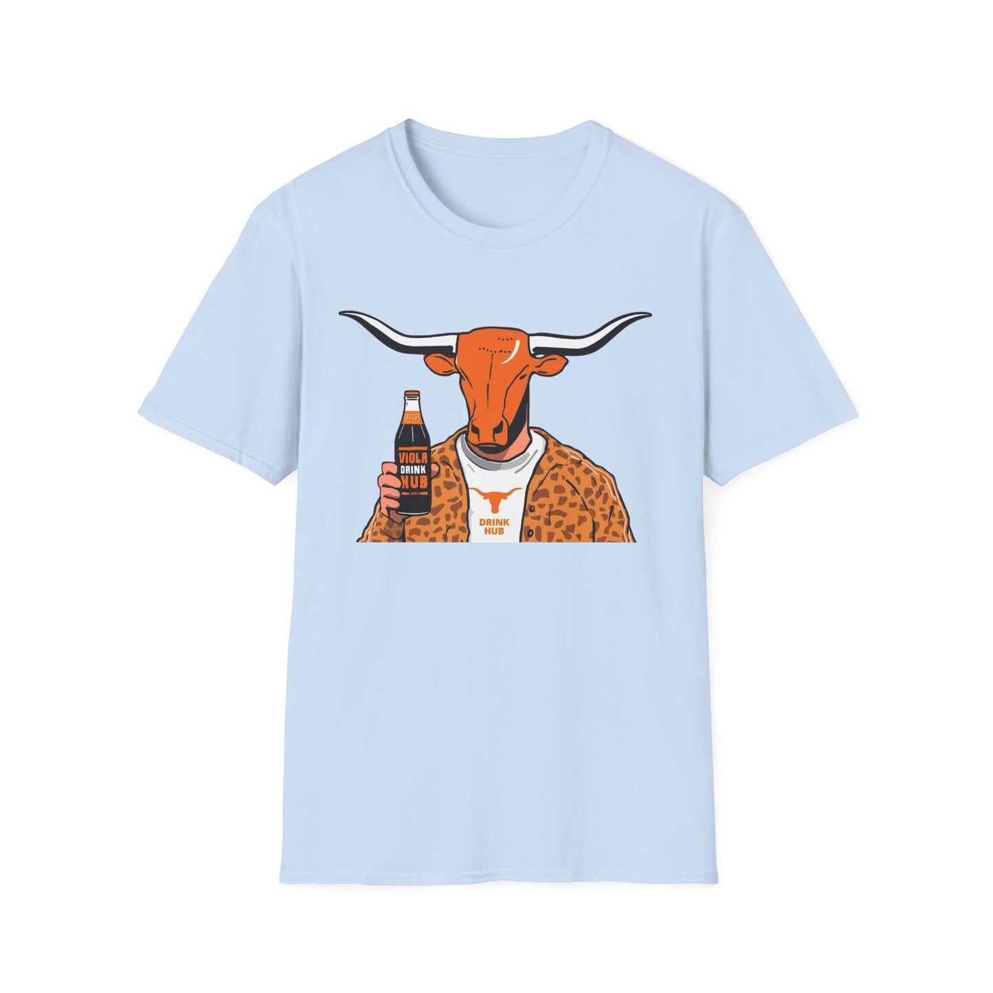 Vintage Longhorn Cowboy T-Shirt | Fun Casual Wear, Gift for Cow Lovers, Texas Pride, Western Style, Music Festivals, Barbecue Parties