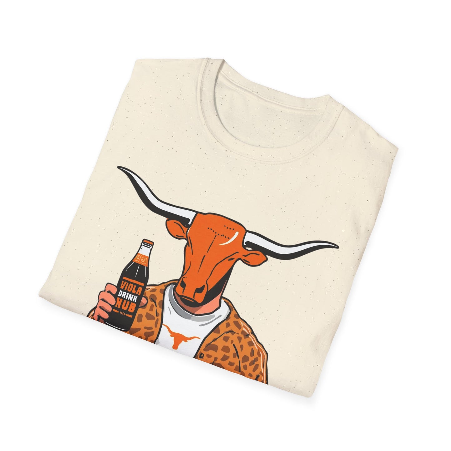 Vintage Longhorn Cowboy T-Shirt | Fun Casual Wear, Gift for Cow Lovers, Texas Pride, Western Style, Music Festivals, Barbecue Parties