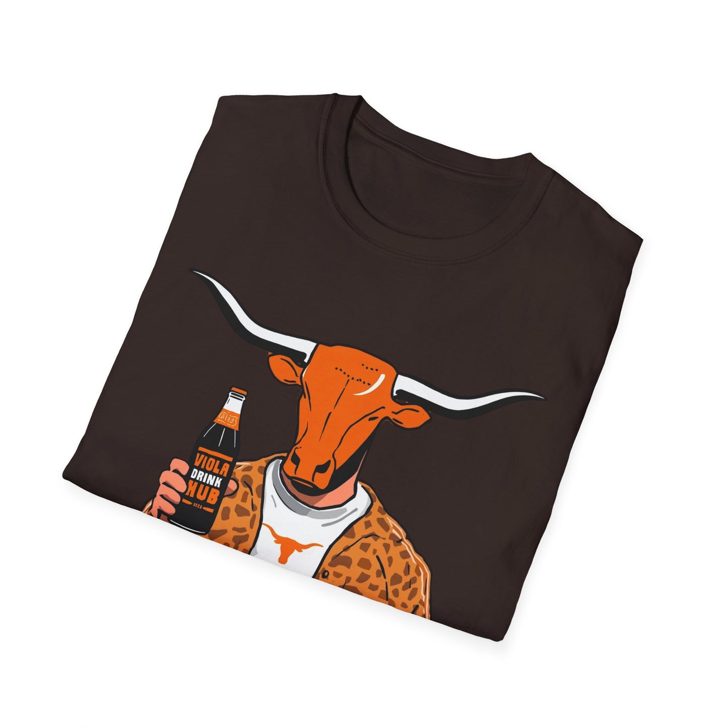 Vintage Longhorn Cowboy T-Shirt | Fun Casual Wear, Gift for Cow Lovers, Texas Pride, Western Style, Music Festivals, Barbecue Parties