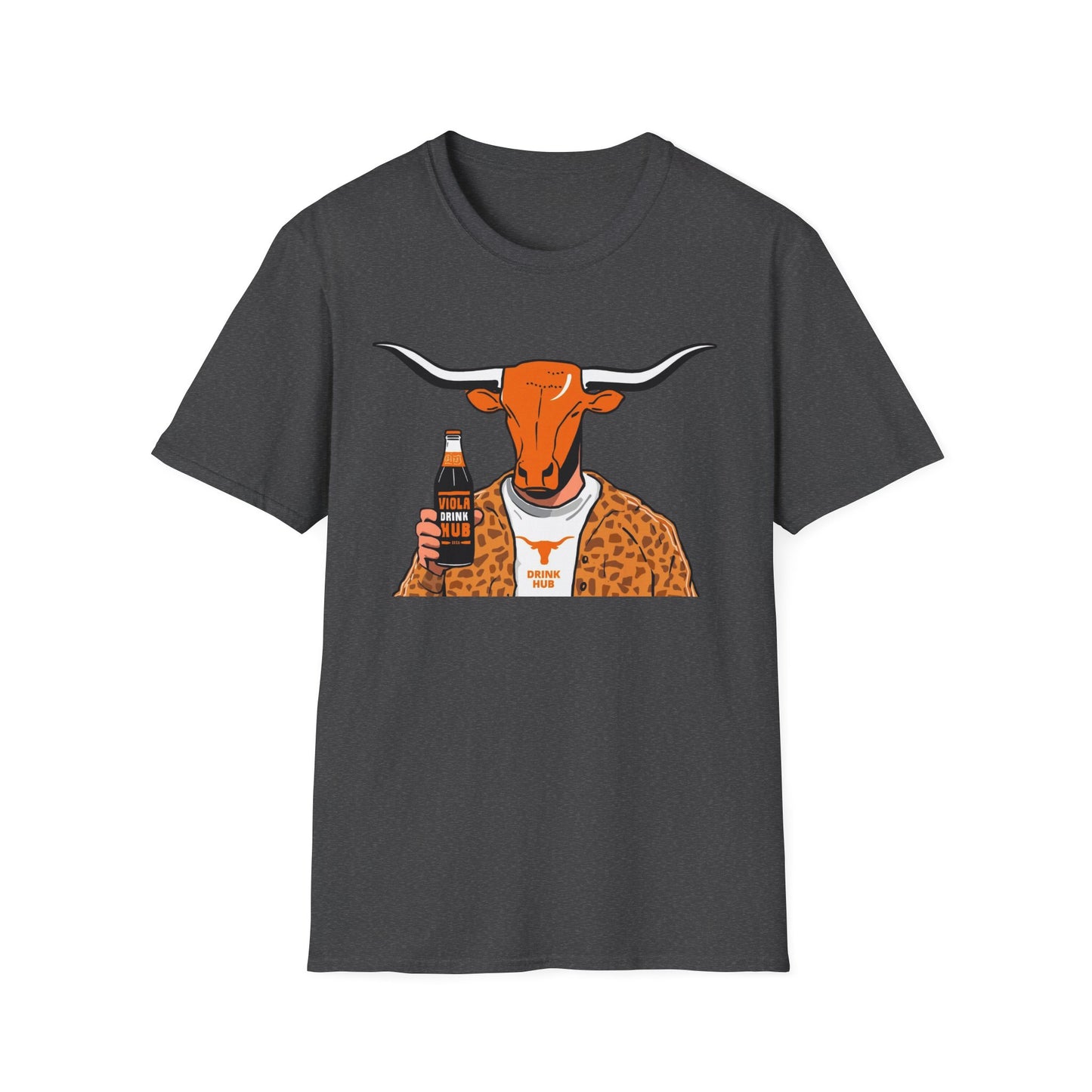 Vintage Longhorn Cowboy T-Shirt | Fun Casual Wear, Gift for Cow Lovers, Texas Pride, Western Style, Music Festivals, Barbecue Parties