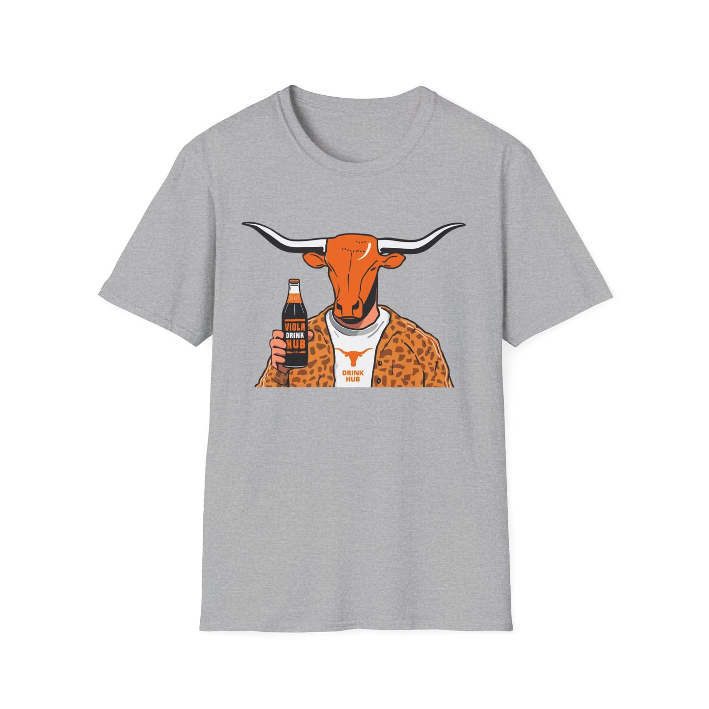 Vintage Longhorn Cowboy T-Shirt | Fun Casual Wear, Gift for Cow Lovers, Texas Pride, Western Style, Music Festivals, Barbecue Parties