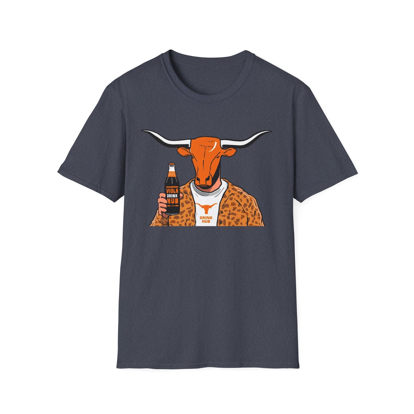 Vintage Longhorn Cowboy T-Shirt | Fun Casual Wear, Gift for Cow Lovers, Texas Pride, Western Style, Music Festivals, Barbecue Parties