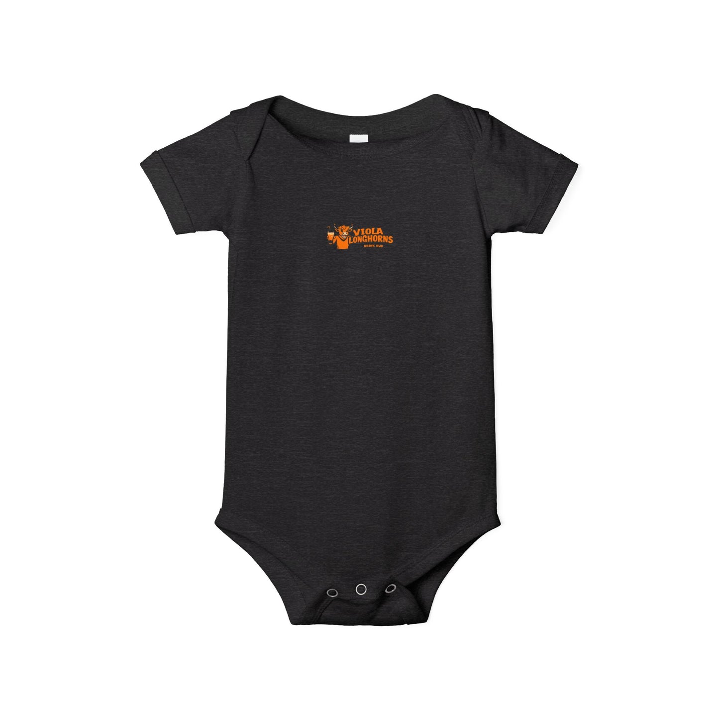Viola Longhorns Drink Hub Infant Onesie
