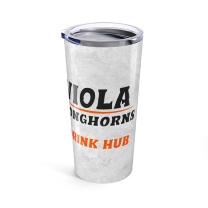 Longhorns Tumbler - 20oz Insulated Travel Mug for Fans, Sports Events, Tailgating, College Gatherings, and Gifts