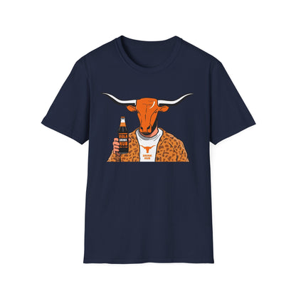 Vintage Longhorn Cowboy T-Shirt | Fun Casual Wear, Gift for Cow Lovers, Texas Pride, Western Style, Music Festivals, Barbecue Parties
