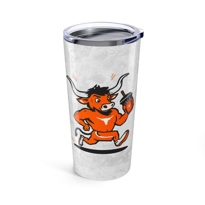Longhorns Tumbler - 20oz Insulated Travel Mug for Fans, Sports Events, Tailgating, College Gatherings, and Gifts