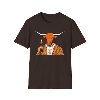 Vintage Longhorn Cowboy T-Shirt | Fun Casual Wear, Gift for Cow Lovers, Texas Pride, Western Style, Music Festivals, Barbecue Parties