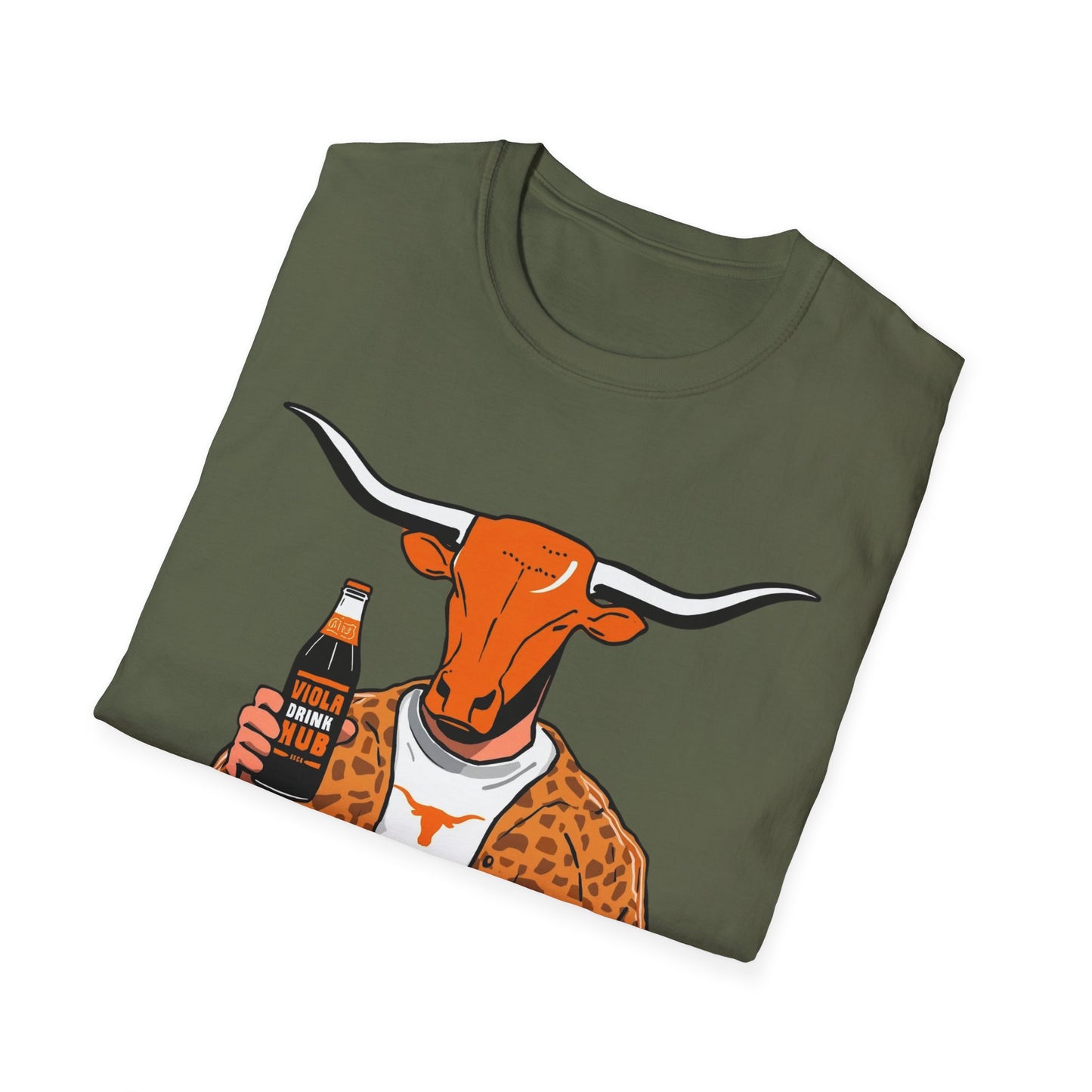 Vintage Longhorn Cowboy T-Shirt | Fun Casual Wear, Gift for Cow Lovers, Texas Pride, Western Style, Music Festivals, Barbecue Parties