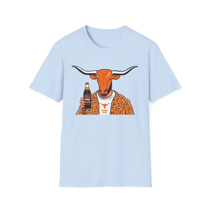 Vintage Longhorn Cowboy T-Shirt | Fun Casual Wear, Gift for Cow Lovers, Texas Pride, Western Style, Music Festivals, Barbecue Parties