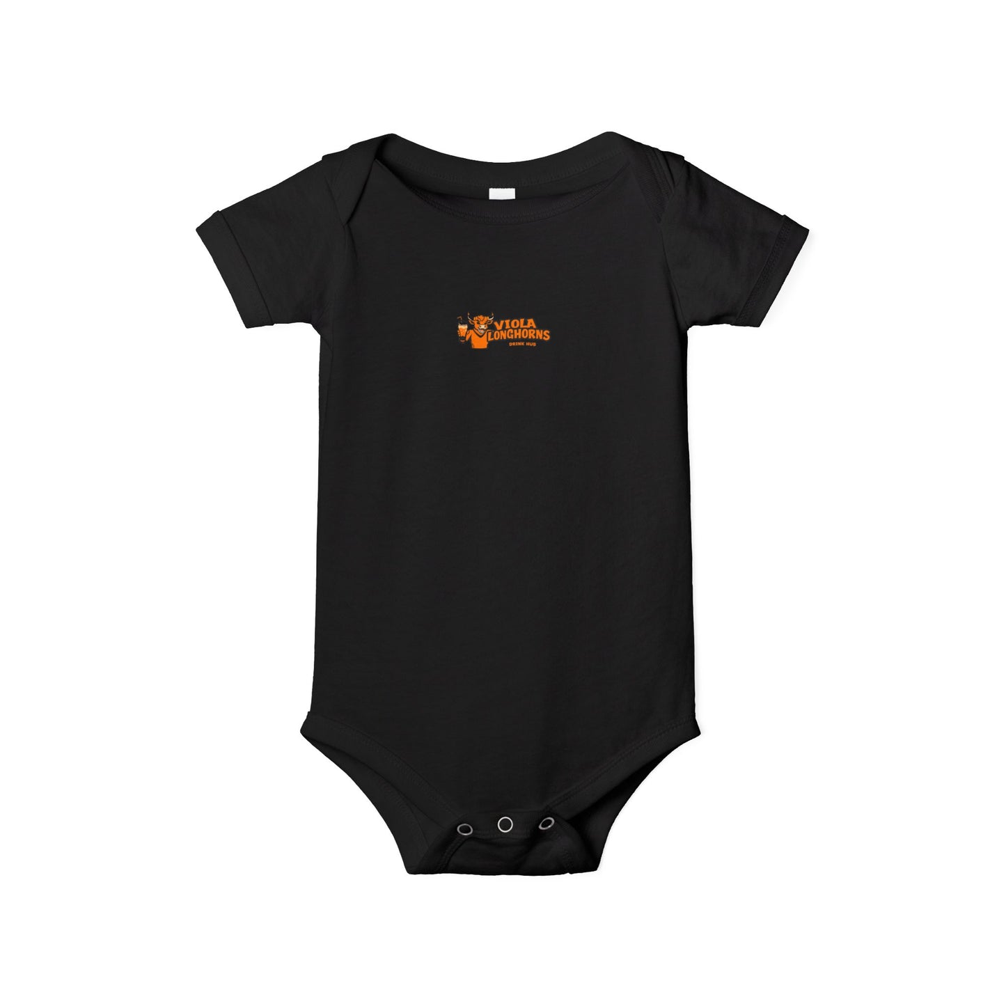 Viola Longhorns Drink Hub Infant Onesie