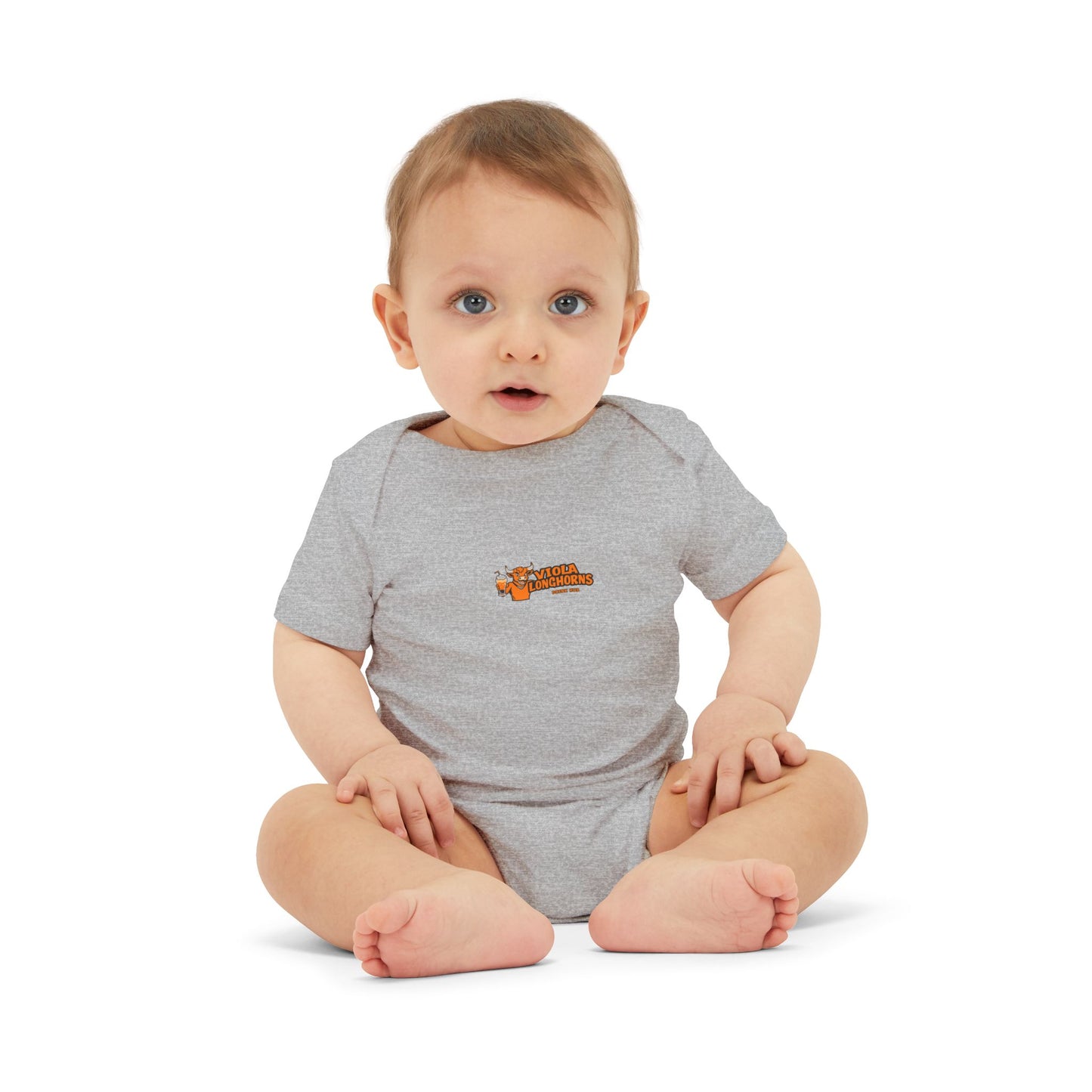 Viola Longhorns Drink Hub Infant Onesie