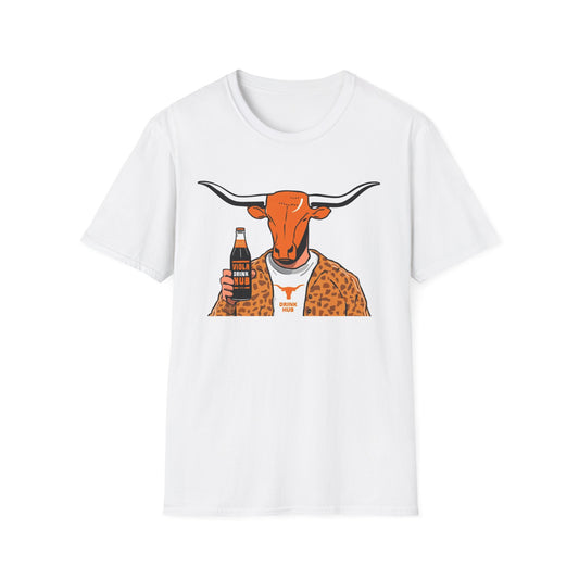 Vintage Longhorn Cowboy T-Shirt | Fun Casual Wear, Gift for Cow Lovers, Texas Pride, Western Style, Music Festivals, Barbecue Parties