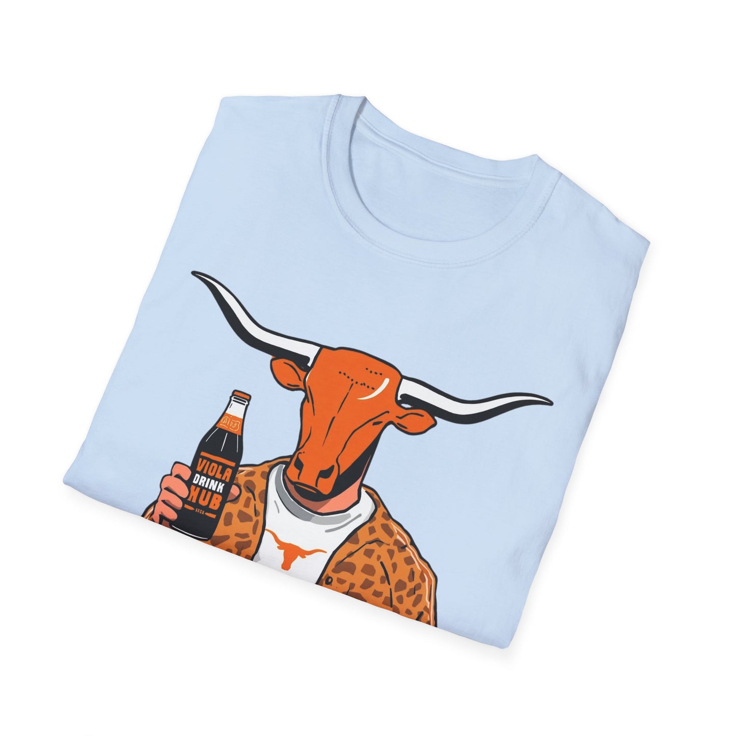 Vintage Longhorn Cowboy T-Shirt | Fun Casual Wear, Gift for Cow Lovers, Texas Pride, Western Style, Music Festivals, Barbecue Parties