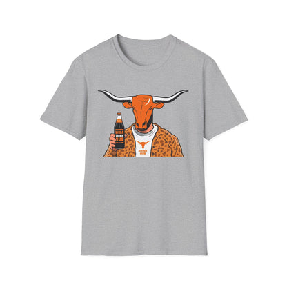 Vintage Longhorn Cowboy T-Shirt | Fun Casual Wear, Gift for Cow Lovers, Texas Pride, Western Style, Music Festivals, Barbecue Parties
