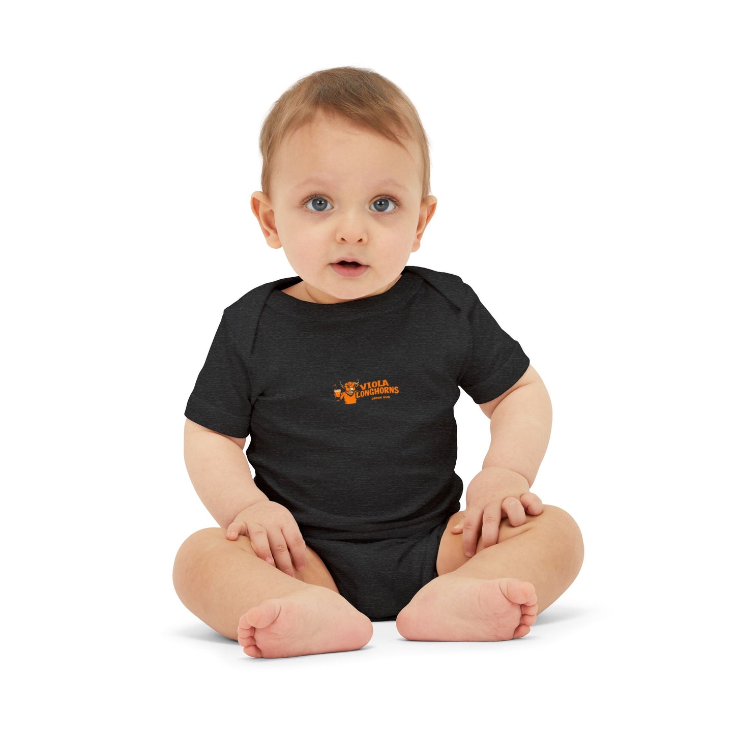Viola Longhorns Drink Hub Infant Onesie