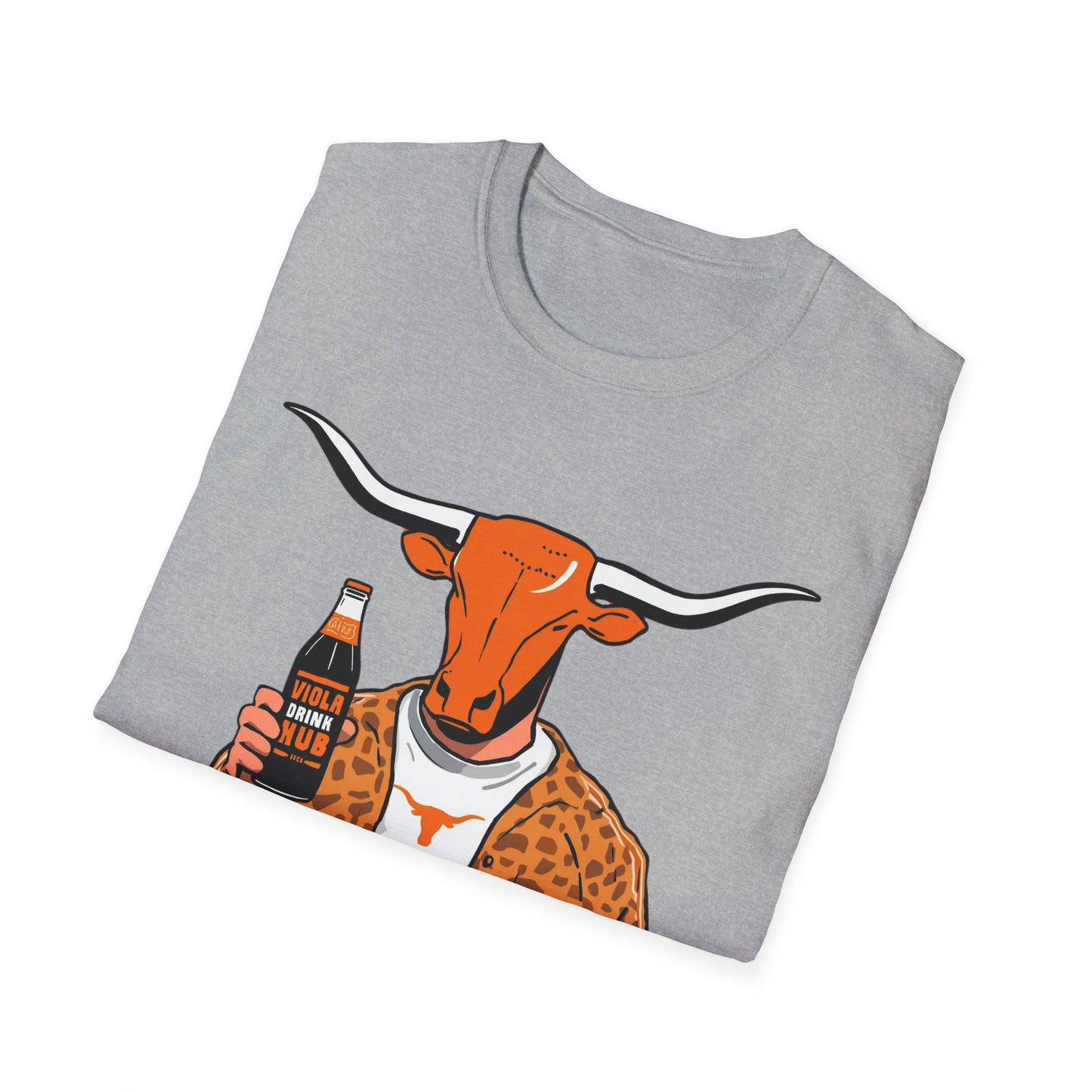 Vintage Longhorn Cowboy T-Shirt | Fun Casual Wear, Gift for Cow Lovers, Texas Pride, Western Style, Music Festivals, Barbecue Parties
